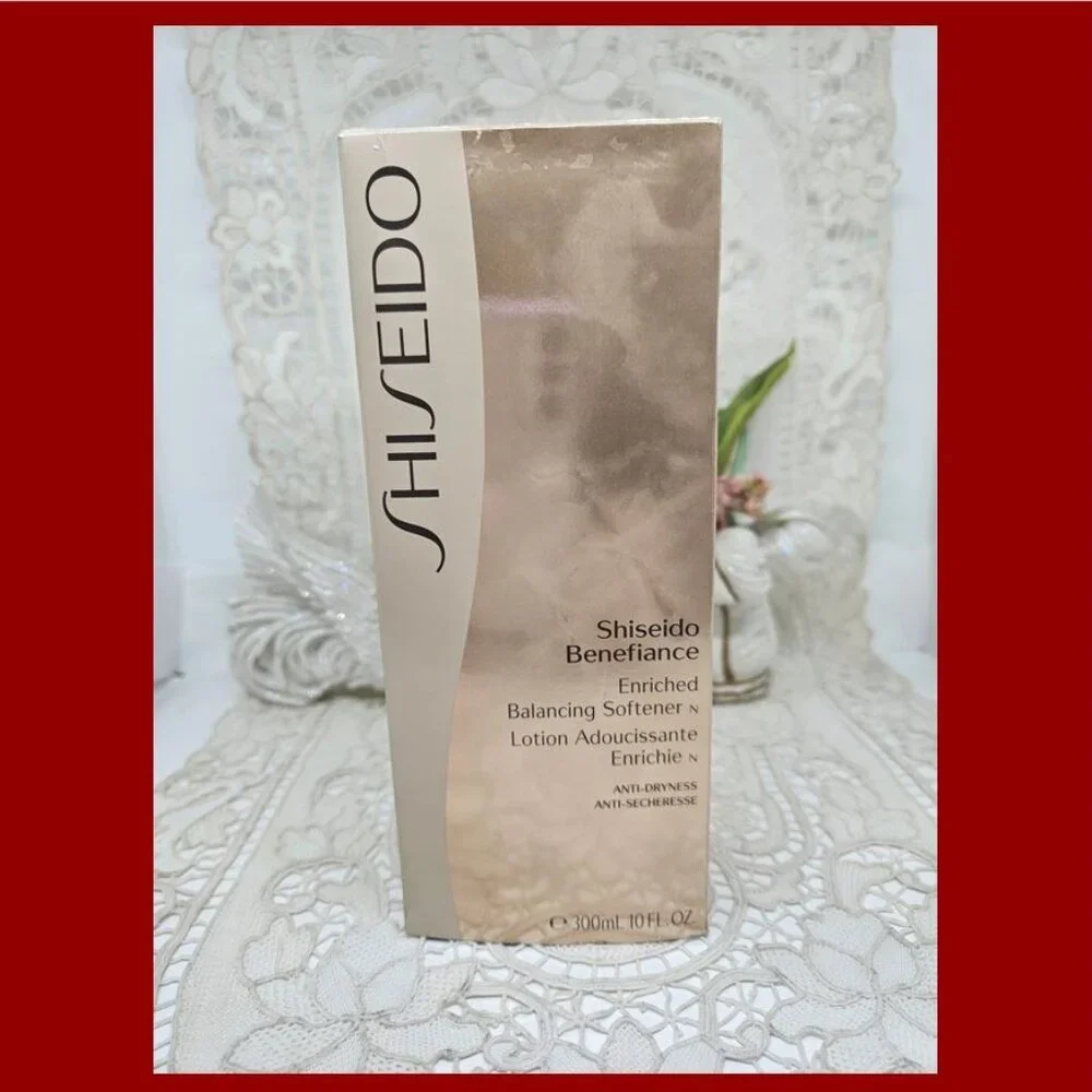 SHISEIDO BENEFIANCE ENRICHED BALANCING SOFTENER 10OZ/300ML NIB